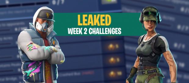 "Fortnite Battle Royale" week 2 challenges have been leaked. Image Credit: Own work "Fortnite Battle Royale" week 2 challenges have been leaked. Image Credit: Own work