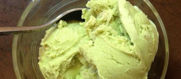 Receta de Helado de té verde matcha - recetasgratis.net Receta de Helado de té verde matcha - recetasgratis.net