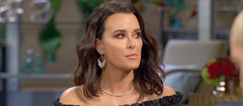 Kyle Richards attends the 'Real Housewives of Beverly Hills' season eight reunion. Youtube Screencap 'Real Housewives of Beverly Hills'