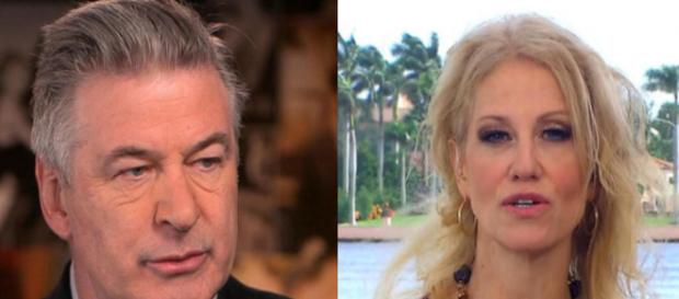Alec Baldwin, Kellyanne Conway, via Twitter Alec Baldwin, Kellyanne Conway, via Twitter