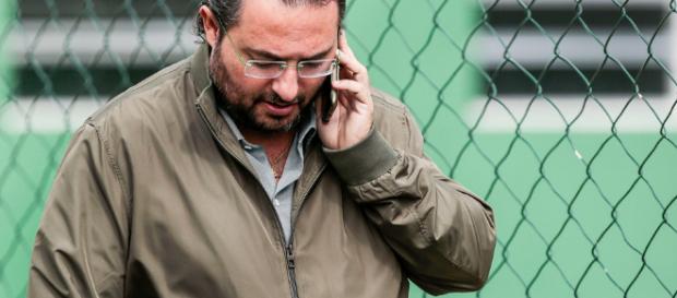 Diretor de futebol Alexandre Mattos Diretor de futebol Alexandre Mattos