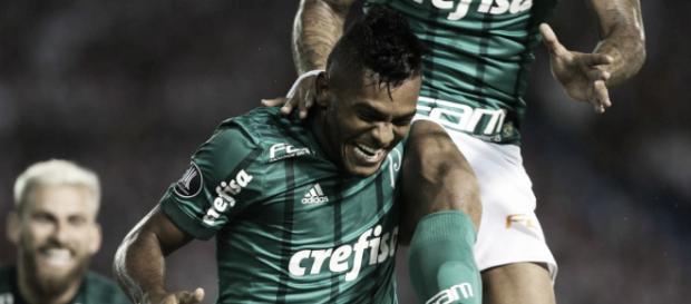 O centroavante é artilheiro do alviverde, nesta temporada O centroavante é artilheiro do alviverde, nesta temporada