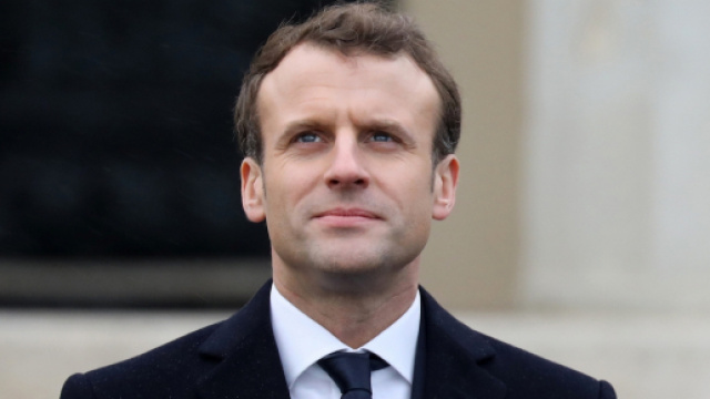 Emmanuel Macron présent lors de la finale de la Coupe de France