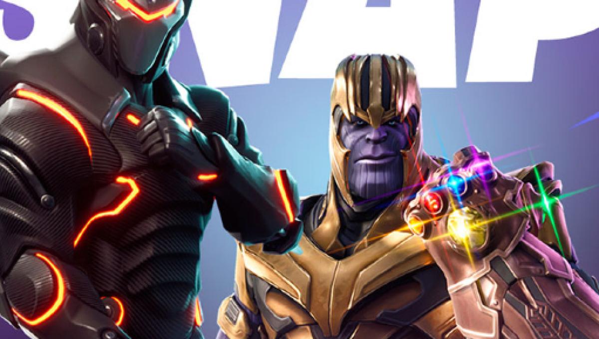 Fortnite Fan Crea Vengadores Epicos Infinity War Crossover Poster - grandes poster ubicados en las redes sociales sobre thanos en fortnite