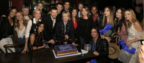 Days of our Lives cast members. (Image via YouTube Screengrab/Chris Haston/NBC)