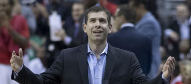 Brad Stevens, a coaching genius who is leading the Celtics to consecutive Eastern Conference Finals (Photo via Wikipedia) Brad Stevens, a coaching genius who is leading the Celtics to consecutive Eastern Conference Finals (Photo via Wikipedia)