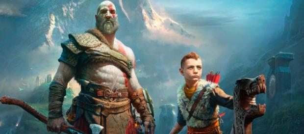 God of War (literalmente en español Dios de la Guerra) es una serie de videojuegos en 3.ª persona creada por SCE Santa Monica Studio. God of War (literalmente en español Dios de la Guerra) es una serie de videojuegos en 3.ª persona creada por SCE Santa Monica Studio.