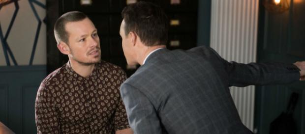 That was some intense moments between Kyle Kelly (left) and James Nightingale (right). image credit - digitalspy.com That was some intense moments between Kyle Kelly (left) and James Nightingale (right). image credit - digitalspy.com