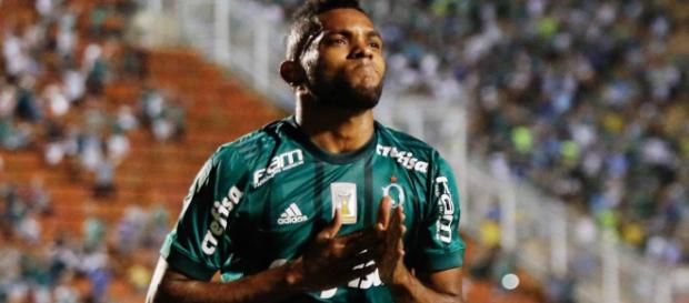 O centroavante Miguel Borja ainda é conceituado O centroavante Miguel Borja ainda é conceituado