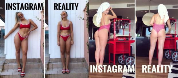 Personal trainer mostra os truques usados em fotos do Instagram. Personal trainer mostra os truques usados em fotos do Instagram.