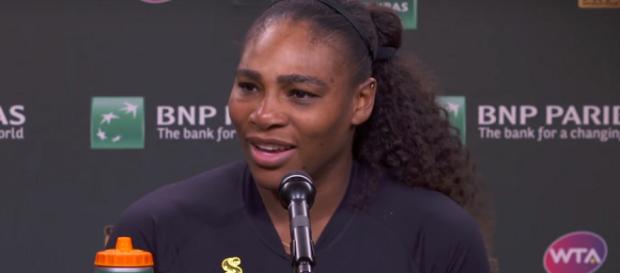 Serena Williams withdraws from the Premier 5 event in Rome. Photo: screenshot via WTA channel on YouTube Serena Williams withdraws from the Premier 5 event in Rome. Photo: screenshot via WTA channel on YouTube