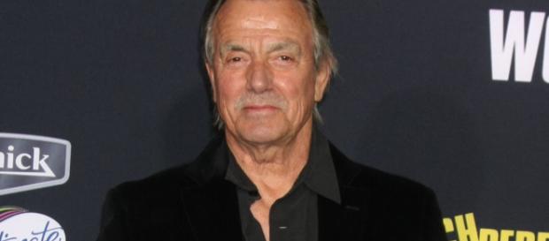 Victor reveals Dina's secret on "Y&R." (Image via Eric Braeden Memoires CBS Soaps in Depth). Victor reveals Dina's secret on "Y&R." (Image via Eric Braeden Memoires CBS Soaps in Depth).