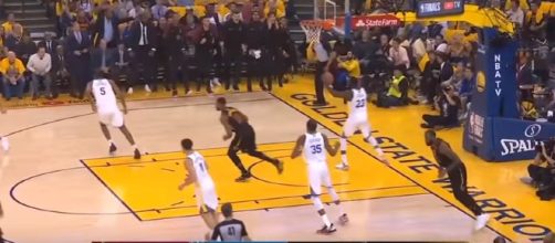 Cleveland Cavaliers vs Golden State Warriors 1st Half Highlights- Image credit MLG Highlights | YouTube