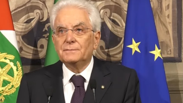 Il presidente della Repubblica, Sergio Mattarella