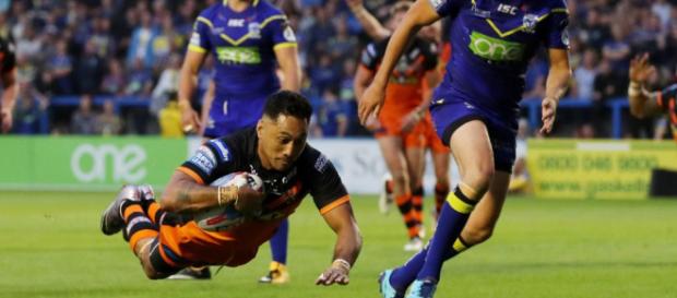 QLT sparkles on debut for Castleford. Image Source - bbc.co.uk QLT sparkles on debut for Castleford. Image Source - bbc.co.uk