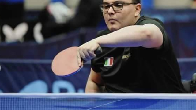 Giuseppe Marchese, per lui due medaglie nelle categorie giovanile e assoluto classe 1-5, ai campionati italiani paralimpici di Lignano Sabbiadoro