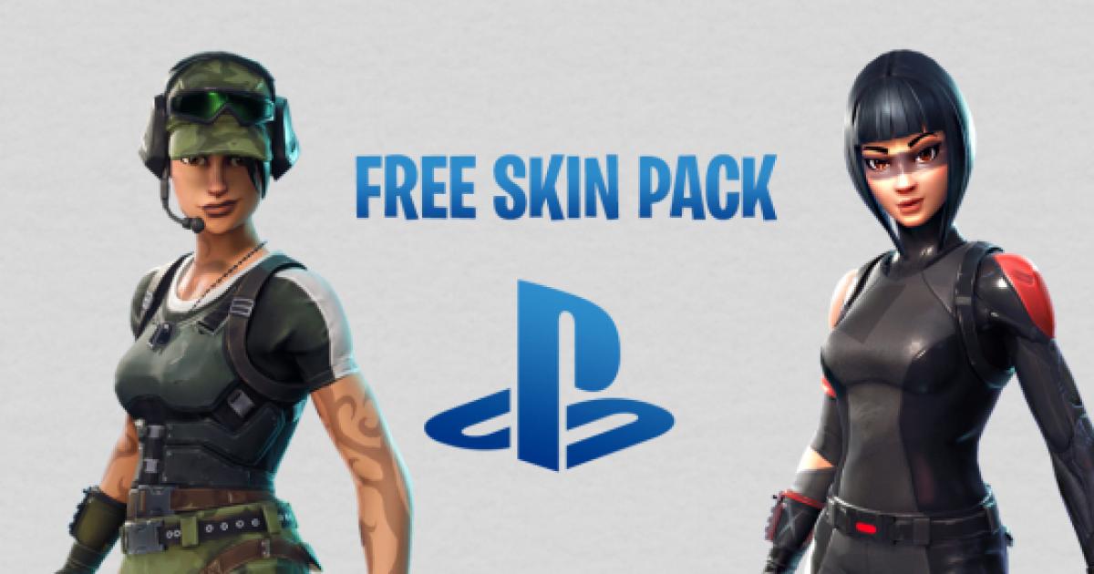playstation fortnite players are getting a free skin and a back bling on june 12 - free psn skin fortnite