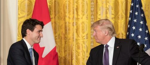 Trump was on good terms with Canadian Prime Minister Trudeau, that is no longer the case (Image via Public Domain/Shealah Craighead)