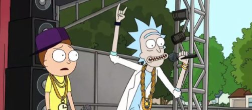 Rick and Morty in action. - [Credits: Rick and Morty / Adult Swim with permission]