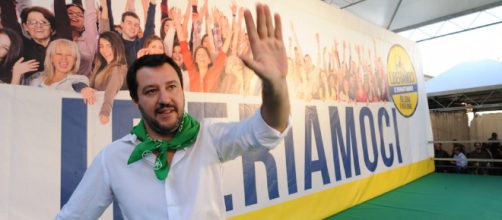 Il leader della Lega Matteo Salvini