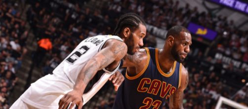 LeBron James and Kawhi Leonard potential tandem with the Spurs - [image credit: Spurs Nation/Flickr]