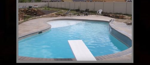 Olympic skier's toddler drowns in backyard pool. - [Photo: Awesome Home Decor / YouTube Screenshot]