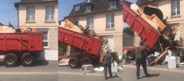 Francia, inquilini lasciano rifiuti in casa: la vendetta del signor Ravaux Francia, inquilini lasciano rifiuti in casa: la vendetta del signor Ravaux