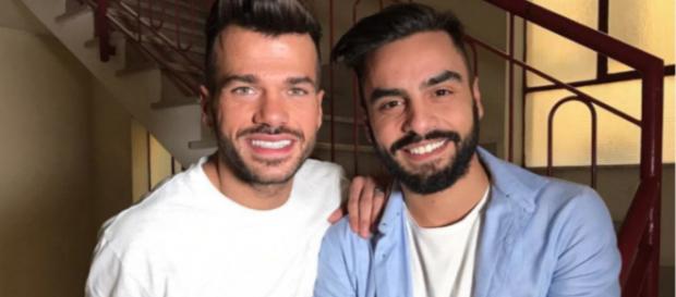 Claudio Sona e Mario Serpa, ex protagonisti di U&D Claudio Sona e Mario Serpa, ex protagonisti di U&D