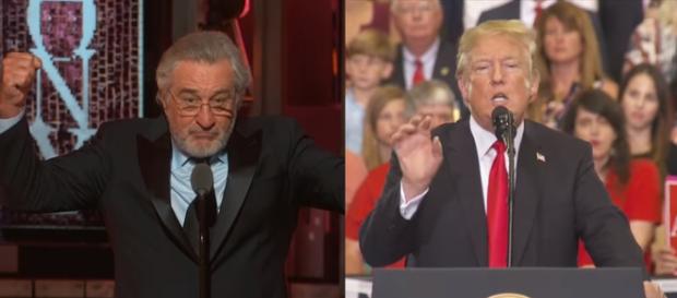Robert De Niro, Donald Trump, via YouTube Robert De Niro, Donald Trump, via YouTube