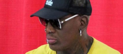 Once a player on the court, Dennis Rodman finds himself bridging two countries (Wikimedia/GabboT)