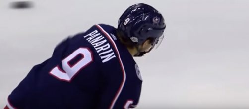 Artemi Panrin playing in 2017-2018 with Columbus. RUS Hockey / YouTube