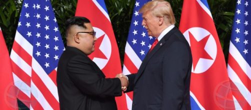 Donald Trump y Kim Jong Un en un encuentro histórico