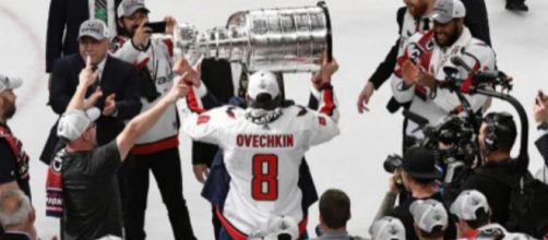 Ovechkin and the Capitals are now Stanley Cup champions. [Image via NHL.com/YouTube]