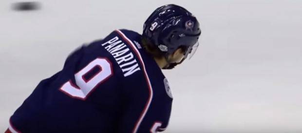 Artemi Panrin playing in 2017-2018 with Columbus. RUS Hockey / YouTube Artemi Panrin playing in 2017-2018 with Columbus. RUS Hockey / YouTube