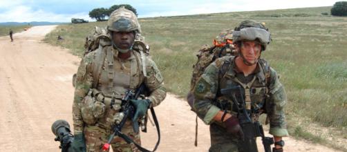 La Brigada Paracaidista entrena en conjunto con los Airborne de EEUU