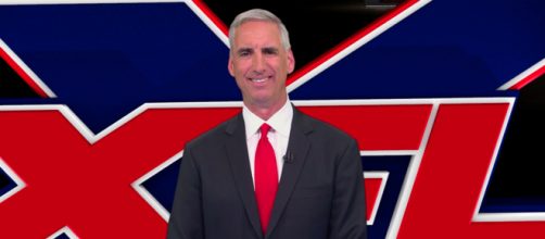 Recently announced XFL commissioner Oliver Luck stands to make a salary of at least $20M, per reports. [Image via XFL/YouTube]