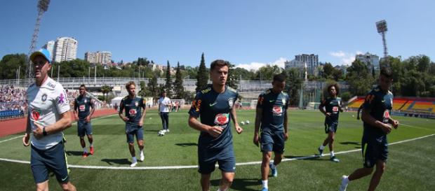 Seleção Brasileira treina para a Copa em Sochi, na Rússia - Foto: Reprodução / Facebook Oficial CBF Seleção Brasileira treina para a Copa em Sochi, na Rússia - Foto: Reprodução / Facebook Oficial CBF