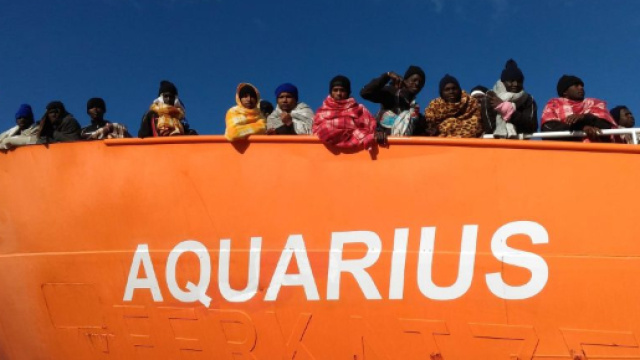 Aquarius: il destino di 629 profughi è a Valencia