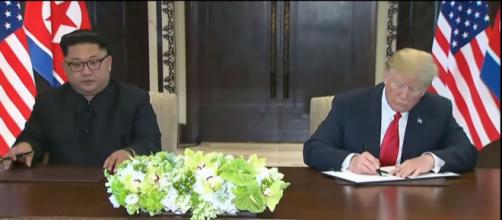 An agreement was signed by both leaders which starts the agreement to get along. [image Credit: ABC News/YouTube]