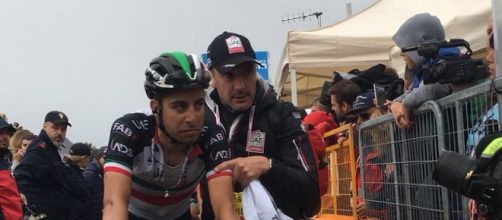 Fabio Aru, il suo Giro d'Italia è finito con un ritiro