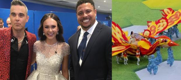 A cerimônia de abertura da Copa do Mundo 2018 foi marcada de grandes emoções. A cerimônia de abertura da Copa do Mundo 2018 foi marcada de grandes emoções.