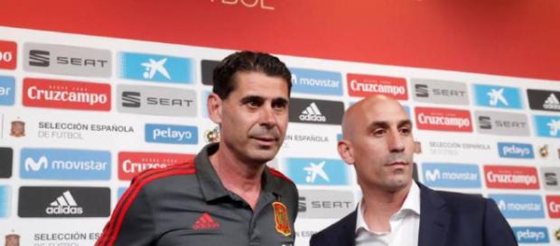 Fernando hierro afirma mantener el esquema de Lopetegui para el debut de España Fernando hierro afirma mantener el esquema de Lopetegui para el debut de España