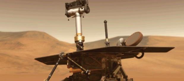 Il rover Opportunity bloccato su Marte da violenta tempesta Il rover Opportunity bloccato su Marte da violenta tempesta