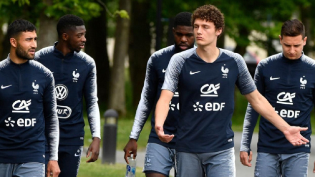 Pavard , Fékir , Dembélé , Umtiti et Thauvin.