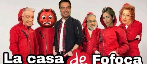 Apresentadores do 'Fofocalizando'. Apresentadores do 'Fofocalizando'.
