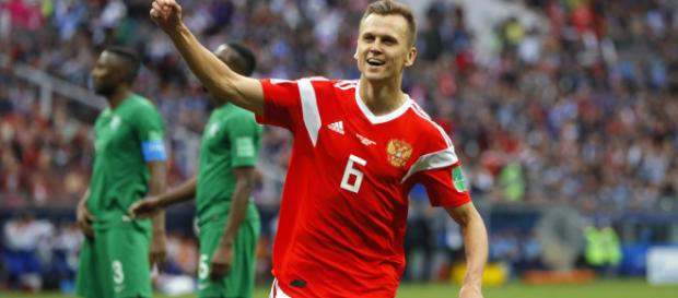 Cheryshev, grande nome da partida contra a Arábia Saudita Cheryshev, grande nome da partida contra a Arábia Saudita