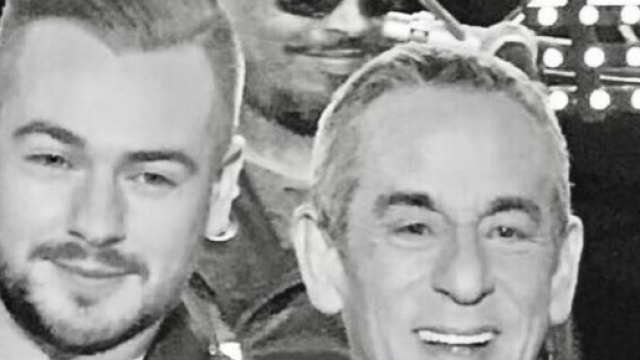 Jeremstar aux côtés de Thierry Ardisson. © Instagram