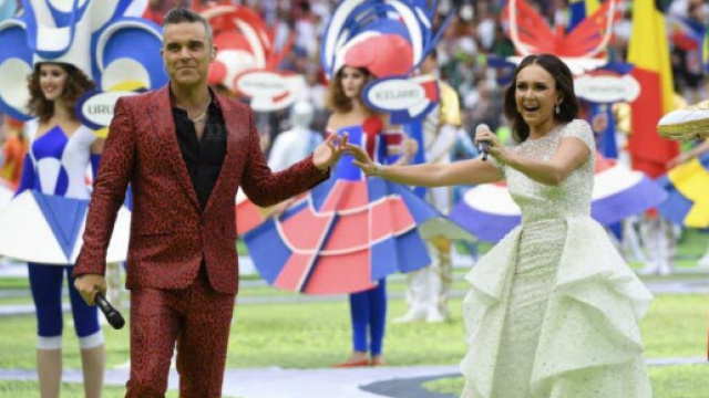 La cérémonie de la Coupe du Monde