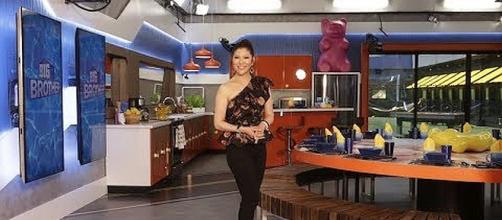 Julie Chen gives a tour of the new house on "Big Brother" [Image: Big Brother/YouTube screenshot]