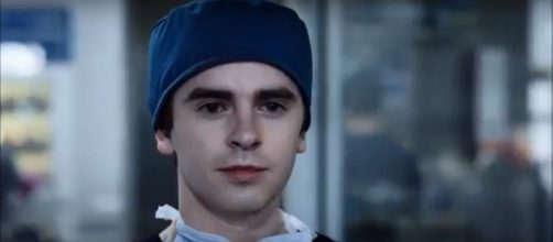 Freddie Highmore enjoys broadening his role on 'The Good Doctor' and doesn't mind scrubs. - [JoBio TVShowTrailers / YouTube screencap]